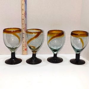 Set up for vintage glasses